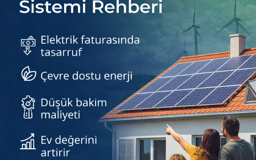 Ev İçin Güneş Paneli Sistemi Rehberi